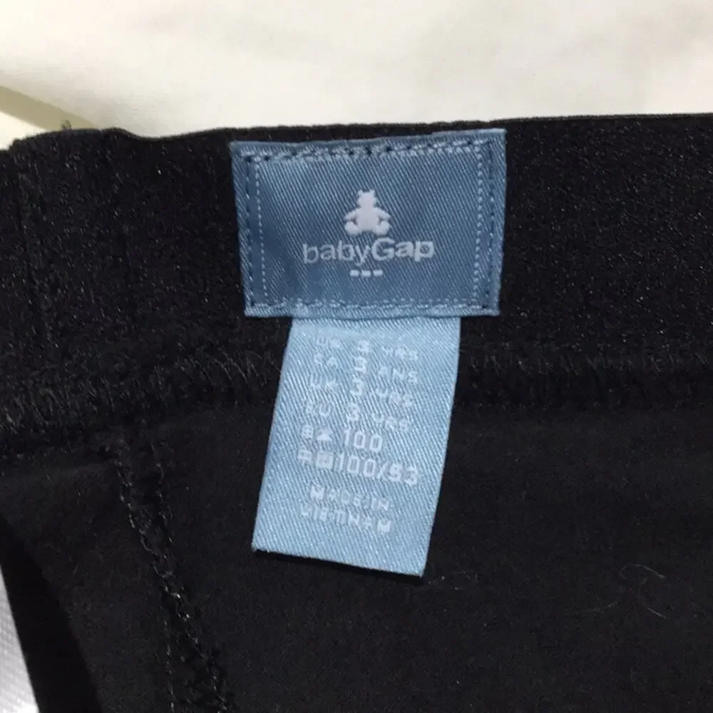 Gap skirt legging 3t Black white nwot perfect